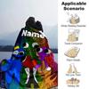 Customiz Name Personality Rainbow Friends Blanket Soft &Warm Sofa Office Bed Travel Lunch Break Blanket, Gift Suitable All Seasons