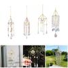 Crystal Suncatchers Window Hanging Ornament Prism Wind Chimes Pendants for Indoor and Garden Outside Wedding Decors