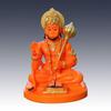 Hanuman Idol for Home, Office Desk, Car Dashboard Car Accessory, Hanuman Chalisa - Bajrang Bali Murti for Protection from Negative Energy