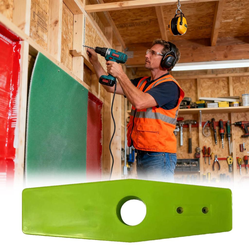 Drill Bit Guide Precise Measuring Gauge Hole Finder Punch Locator Drill Guide for Cabinet Drawer Installation Door Deck Shelf