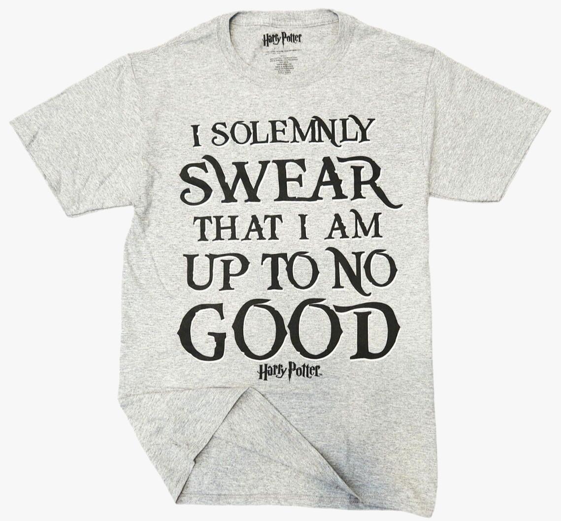 men s Unisex T-Shirt -Harry Potter I SOLEMNLY SWEAR THAT I AM UP TO NO GOOD XXL