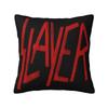 Nordic Slayers Letter Cushion Cover Soft Heavy Metal Pillow Case for Living Room