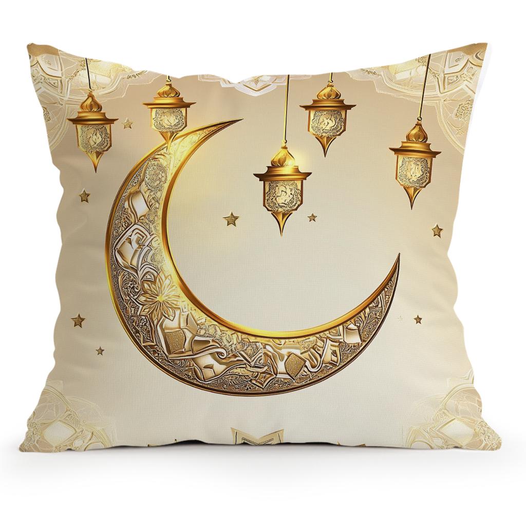 Ramadan Festival Retro Geometric Cushions Pillowcase Polyester Cushion Cover Throw Pillow Pillowcover Home Car Sofa Decor