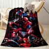 1pc Spider-Man: Scarlet Spider blanket Soft and Warm for Sofa Office Camping Travel Livingroom Great Gift for Friends and Family Comfortable