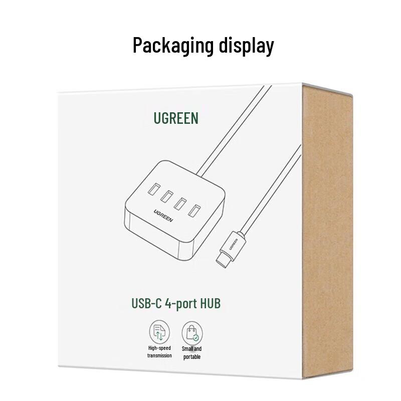 Ugreen USB 3.0 4-Port Hub with Power Port