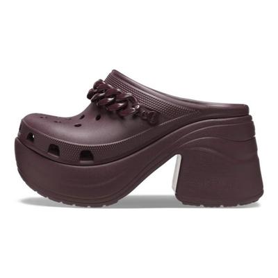 Siren Clog Shoes with Chain, Comfortable, Durable, Breathable Women Footwear Purple 209018-6WD