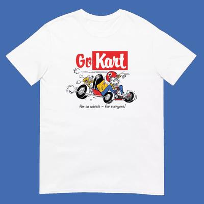GO - KART T-Shirt RAT ROD 1960S RACING FUN! C@@L!!