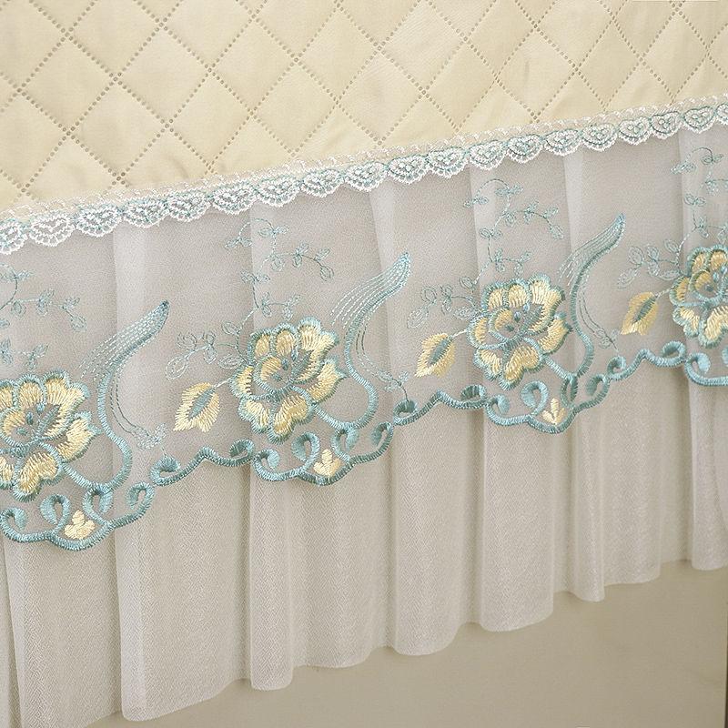 Pokrowiec na lodówkę Pokrowiec przeciwkurzowy Pokrowiec na lodówkę domową Nowy chiński styl Wielofunkcyjny zmywalny ręcznik do lodówki