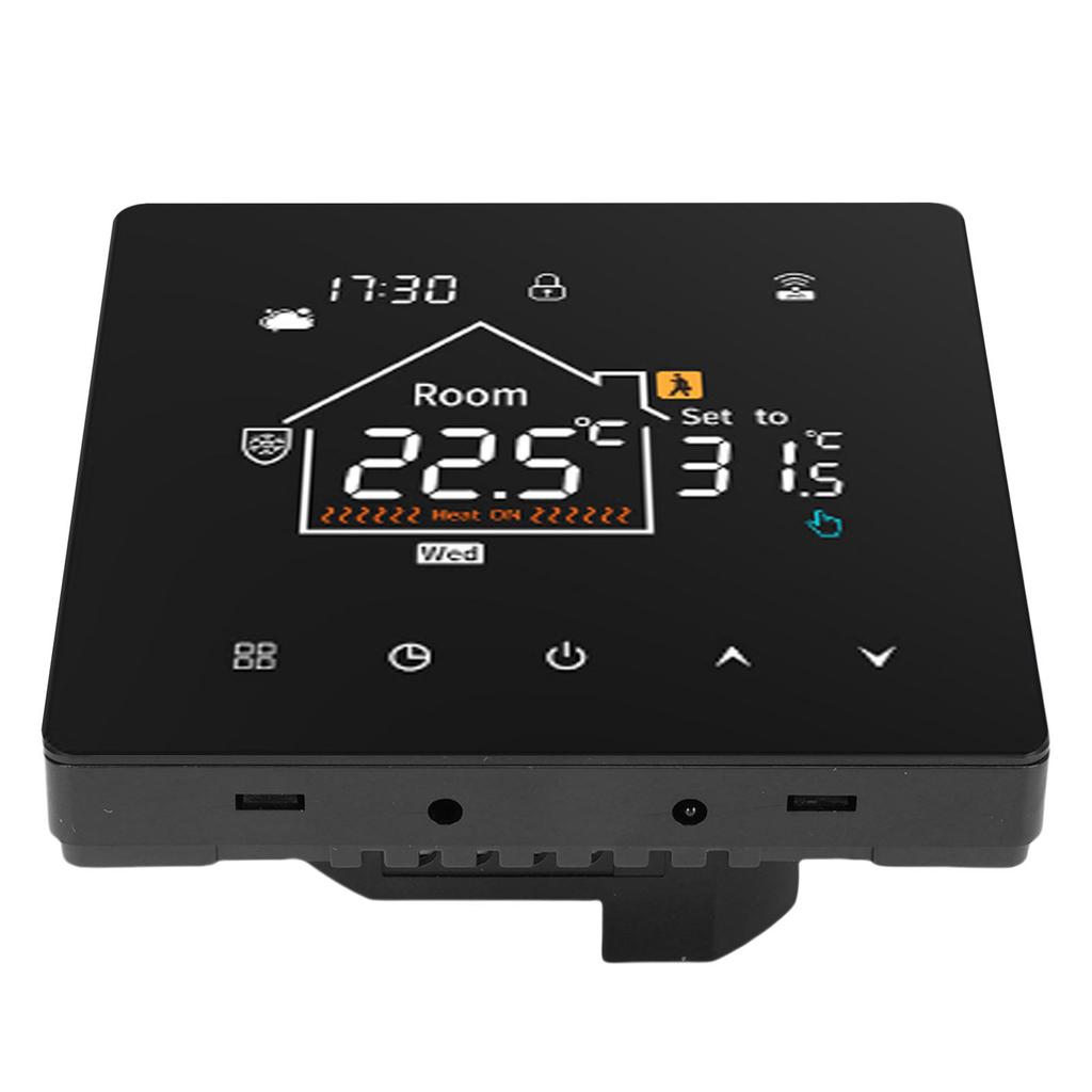 Digitální termostat 7denní programovatelný LCD barevný dotykový displej termostat s funkcí paměti dat pro domov, hotel, kancelář