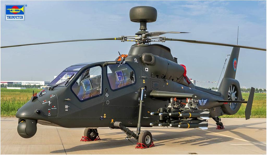 Trumpeter Chinese Helicopter Plastic Model Kit 05851 1/48 Z-19G Attack/Reconnaissance (Helicopter)