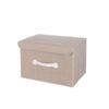 Fabric Storage Box Clothing and Toy Storage Box Drawer Style Wardrobe Storage Folding and Organizing Box 38x25x25cm