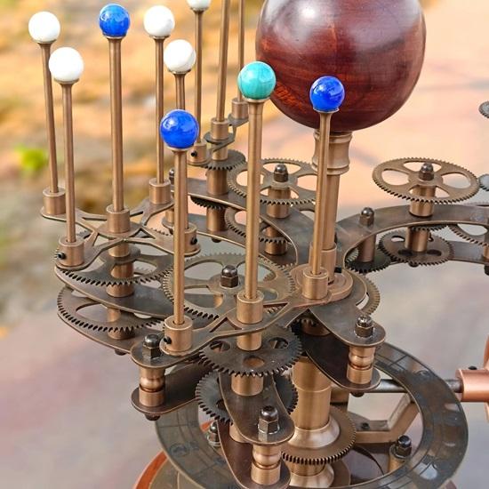 Orrery Luxury Solar System Elegant Décor for Homes Unforgettable Gift Moments Perfect Housewarming Gift for Enthusiasts