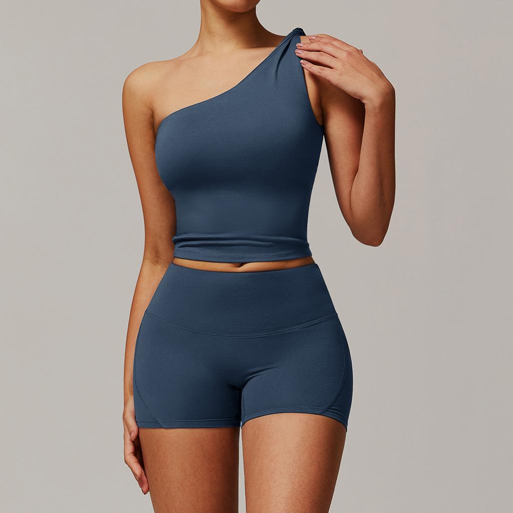 JYL Brushed Yoga Set Casual Comfortable Running Outfit