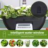 Hydroponics Growing System Kit 17 Pods Full-Spectrum Plant Grow Light Built-in Fan Height