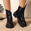 Fashion Winter Round Toe Thick Sole Anti Slip Comfortable Casual Work Boots Fashionable New Style Elegant/sexy Riding Boots for Women