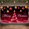 Holiday Decoration Christmas Tree Winter Decoration Event Decor Colorful Lights Seasonal Banner For Indoor Decoration Winter
