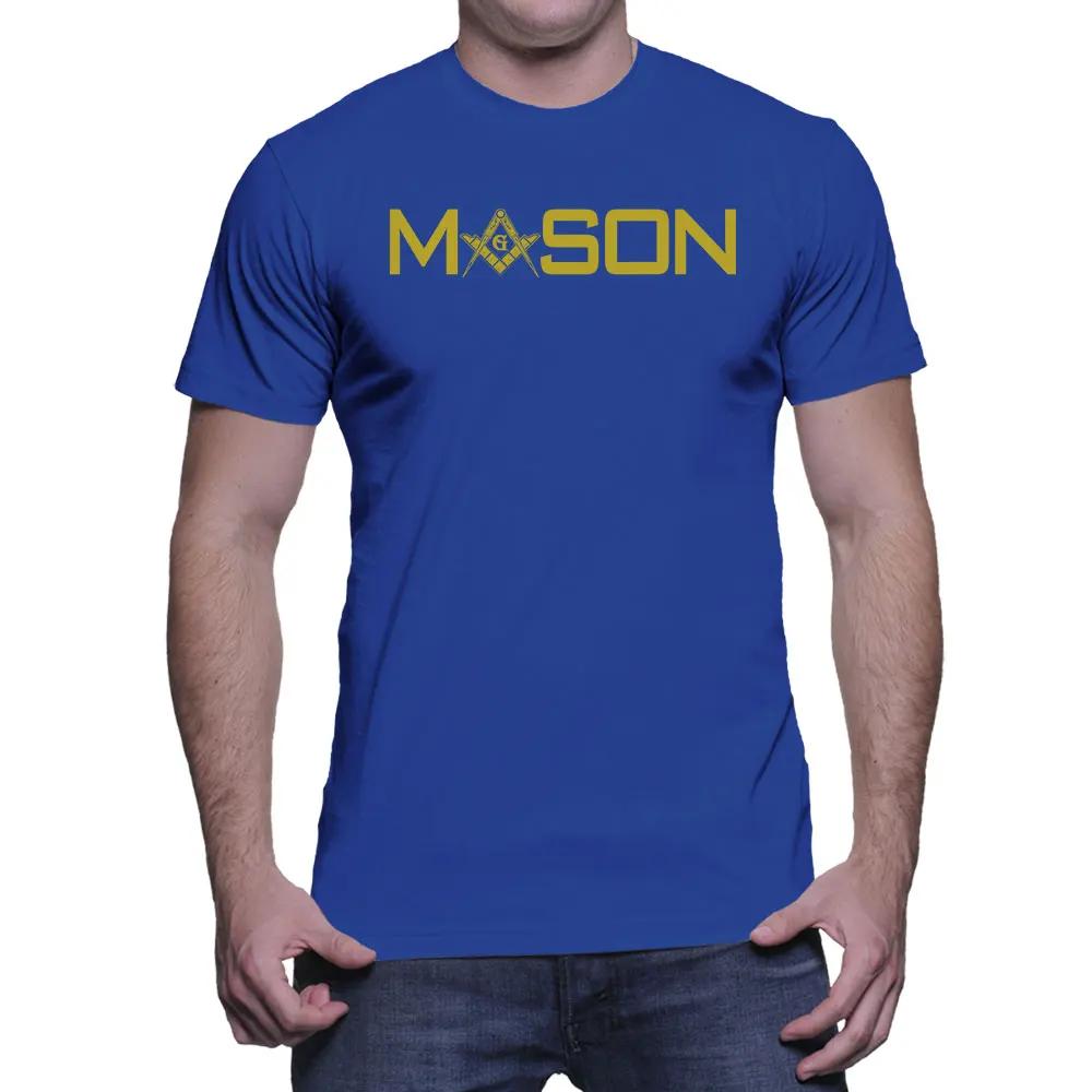 Freemason Symbol Illuminati Golden Mason TShirt 100 Cotton ONeck Summer Short Sleeve Casual Mens Tshirt Size S3XL