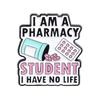 Creative Cartoon Pill Series Metal Brooch Set Whimsical Alphabet Pin Collection For Fashionable Accessory Lovers