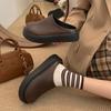 Fashion Cover Toe Beige Heeled Sandals Shoes House Slippers Platform Slides Slipers Women Black 2025 Retro Shoes Woman 2025 Female Slipp