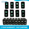 Interruptor de Pulsador de Repuesto OEM LED Verde 12V Barra de Luz LED Luz de Conducción Para Toyota Landcruiser Hilux Prado SERIE 120 2003-2009