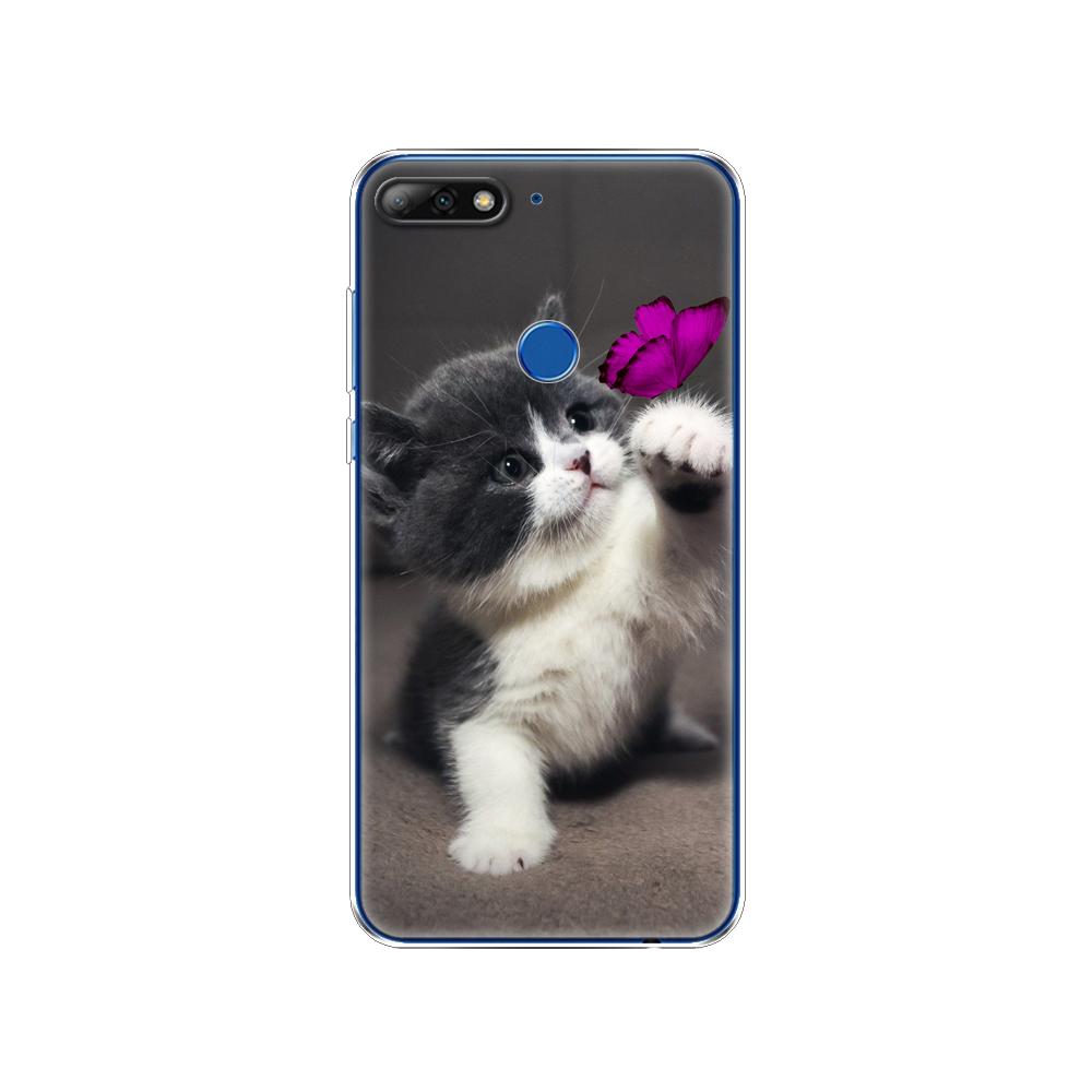 

Силиконовый чехол для 5,99 дюйма Huawei Honor 7C, чехол для Honor 7C Pro, мягкий чехол из ТПУ для задней панели телефона, полный защитный чехол на 360 градусов Honor 7C 5.9 inch