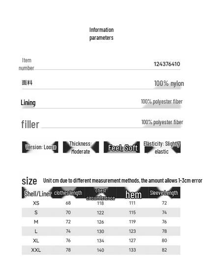 PELLIOT Unisex Mountain Series P-Cotton Windproof Outdoor Jacket