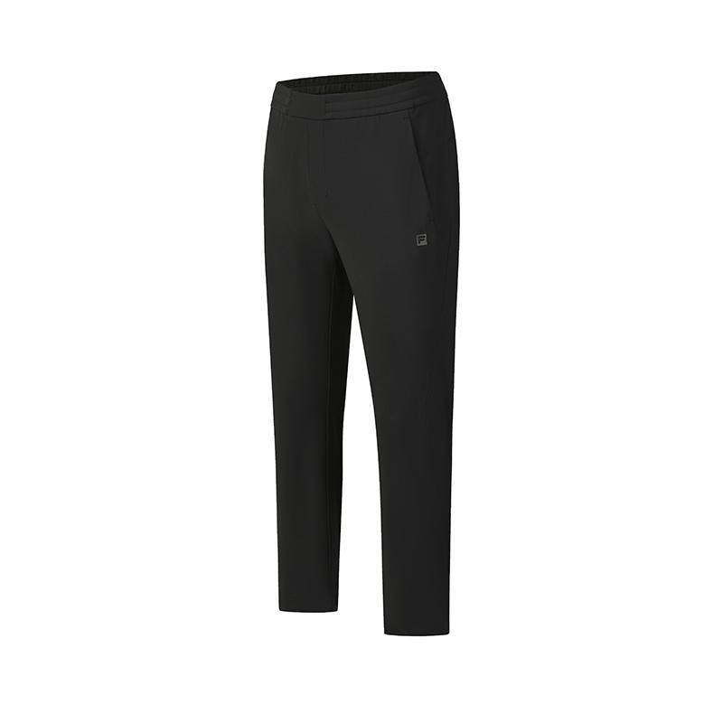 Men's Pants FILA A.P Knitted Fabric Pants Men's Pitch Black