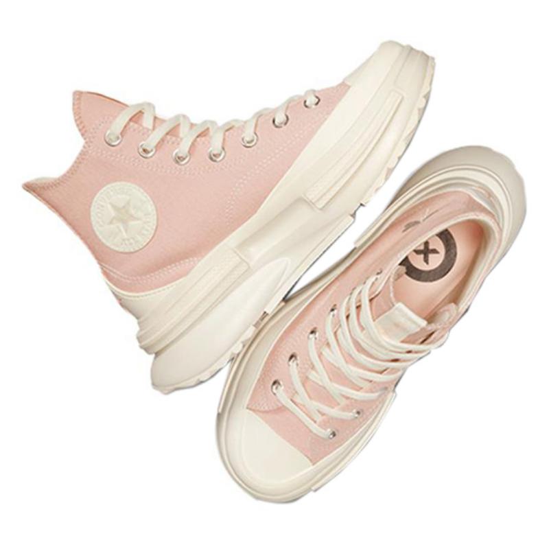Converse Run Star Legacy CX Comfortable and Versatile High Top Espadrilles Unisex Pink