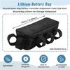 NEW HOT In Stock-Bicycle Bag Battery Controller Hanging Fixed Tube Frame Bike Bag Li- Storage Waterproof 32X9X10.5Cm Cyc