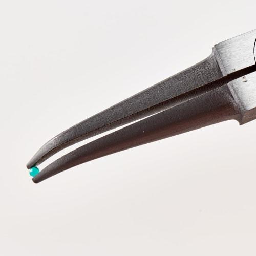 HOZAN P-12 Bent Nose Long Nose Pliers, Ideal for Tight Spaces and Precision Work