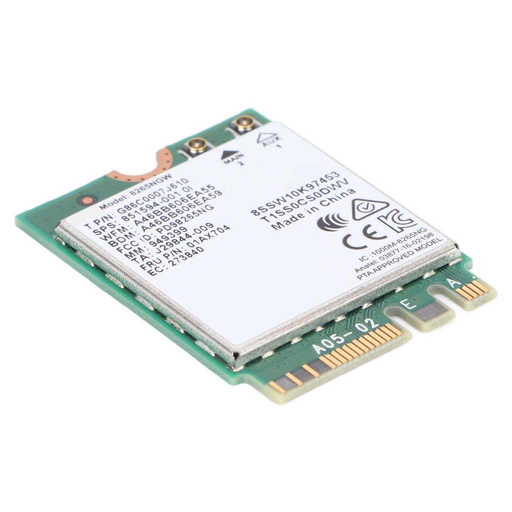 Kabellose Karte 2,4 GHz 5 GHz Dual-Frequenz Kompakt Stabil Zuverlässig Computerzubehör für Dell für Shenzhou für ASUS