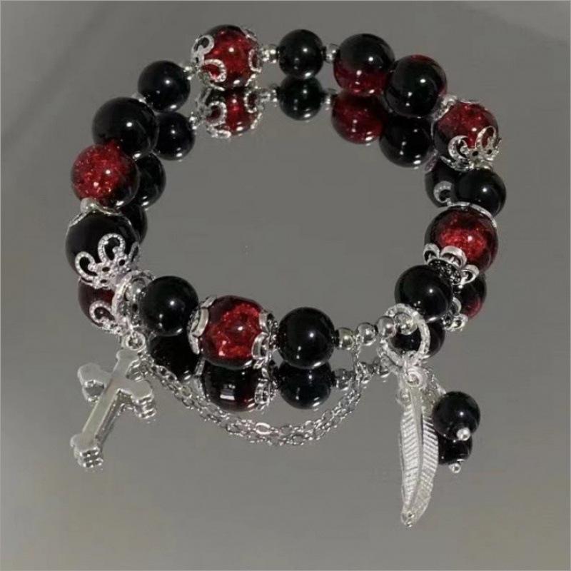 Creative High-color Value Beaded Bracelet with New Chinese Advanced Sense of New Year Accessories