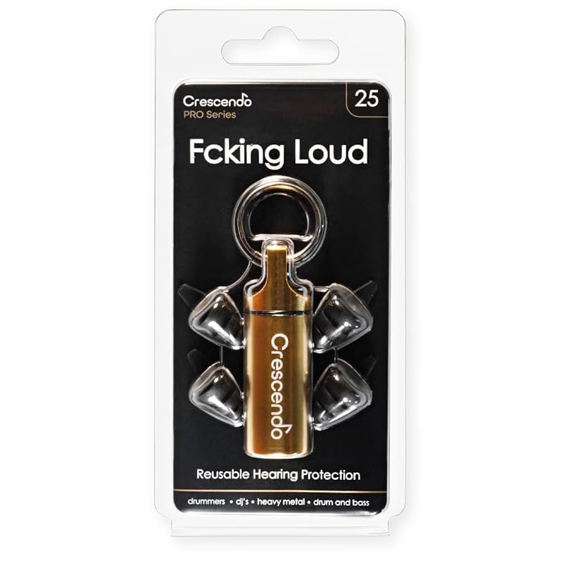 

CRESCENDO PRO беруши для барабанщиков защитные наушники Fcking Loud 25