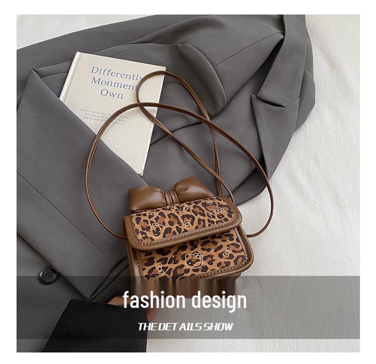 Girls' Bowknot Crossbody Bag - Cute Princess Small Shoulder Coin Purse for Kids