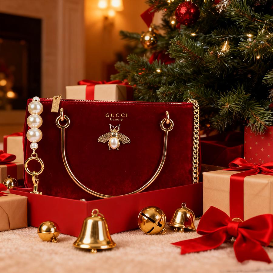 Gucci Sac Bandoulière pour Femme - Fabriqué en Tissu Pur Coton. Convient pour les trajets quotidiens et les fêtes. Écologique