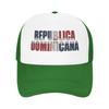 Republica Dominicana Dominican Mesh Baseball Caps Fitted Sun Caps  Hats Adjustable Snapback Caps Golf Hats Summer Trucker Hat