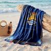 Asciugamano da Spiaggia in Microfibra con Stampa FC Real Sociedad Asciugatura Rapida Assorbente Grande Asciugamano per Spiaggia Nuoto Viaggio