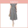 Casual Zanzea Short Vneck Women Sleeve Stripe Dress