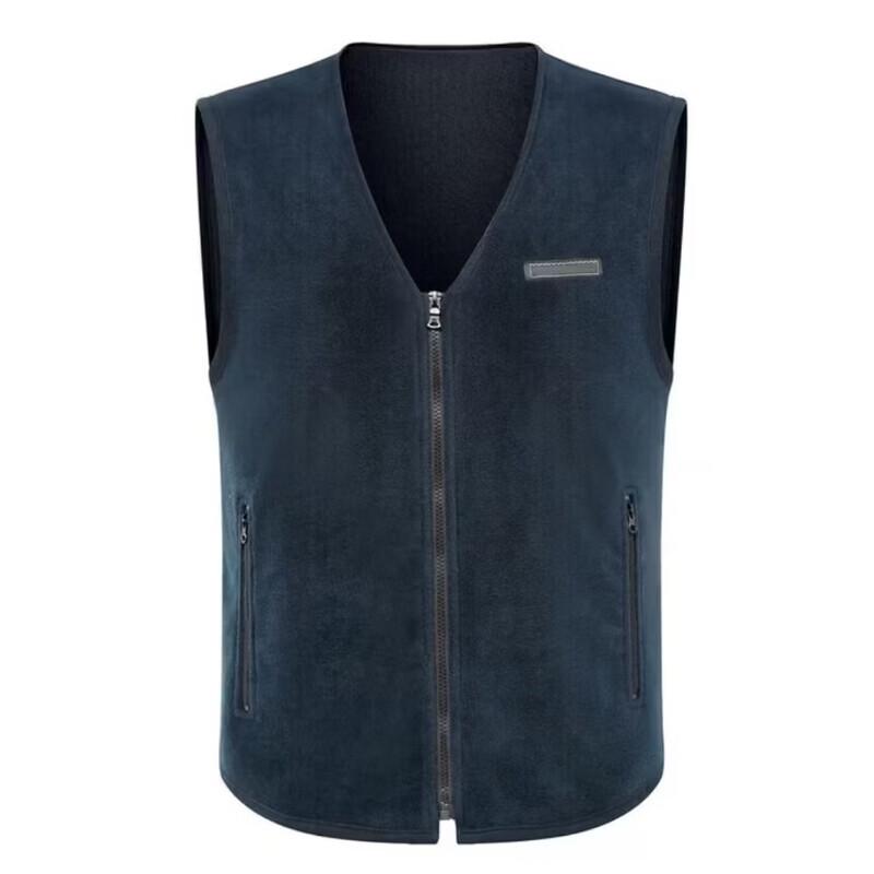 LIECHENG Autumn Winter Warm Fleece Vest