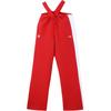 X Coperni T7 Bow Hollow Soft Comfortable Casual Pants Women Bottoms Red 628303-11