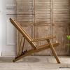 Outdoor Balcony Rattan Folding Table and Chairs Set - Woven Recliner for Garden or Patio
