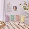 Brush Photography Props Tulip Pen Holder Stationery Organizer Mini Makeup Box Desktop Decoration