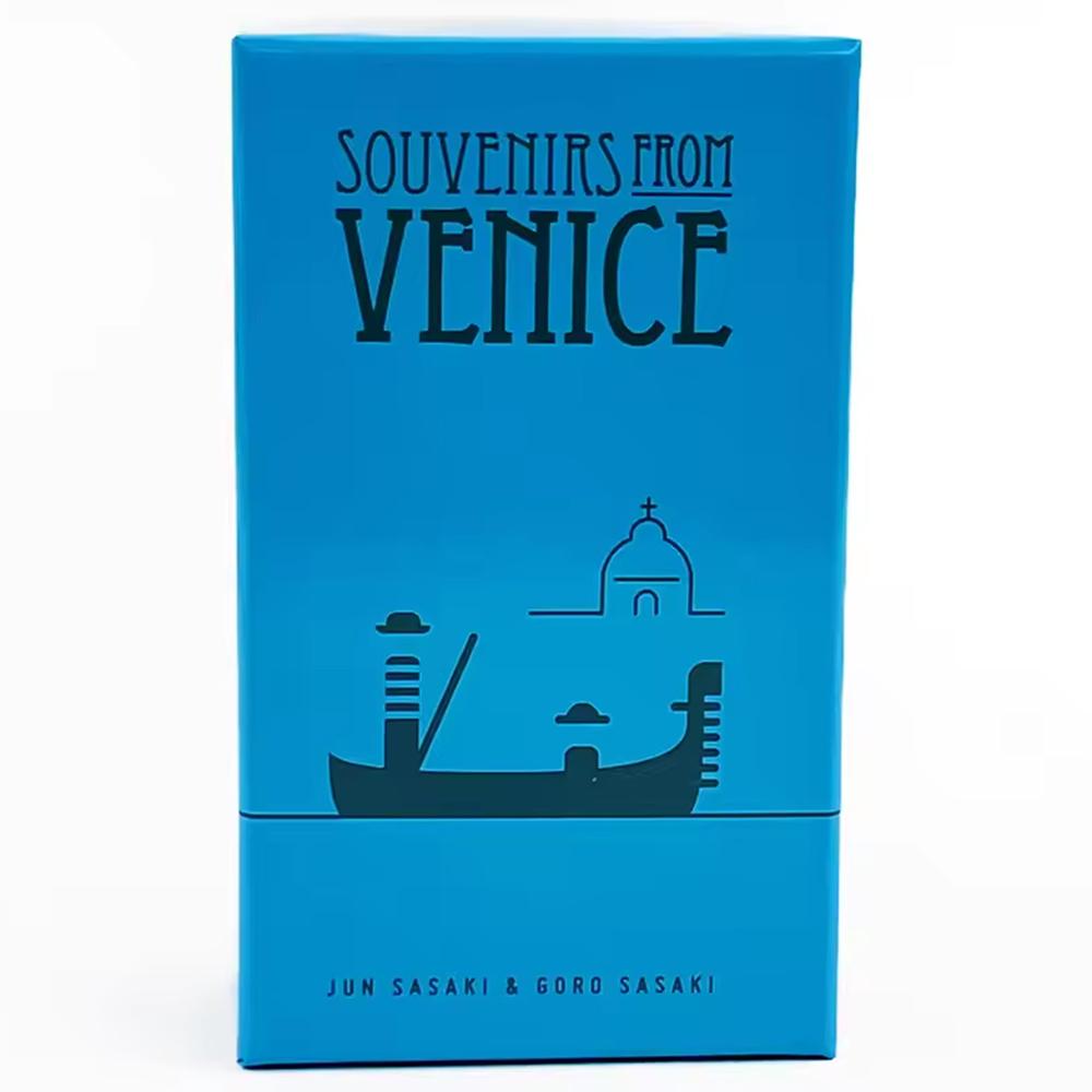 

Souvenirs from Venice Board Strategy Game for 2-5 Players 30 Min Playtime Themed Family Friends Tabletop Games
