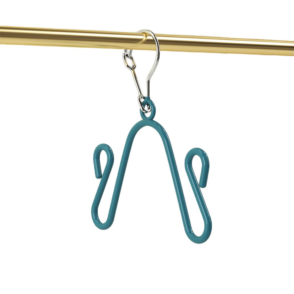 

Компактная многофункциональная сушилка для обуви, противоскользящая вешалка для обуви, крючок для хранения новой одежды, для дома зелёный