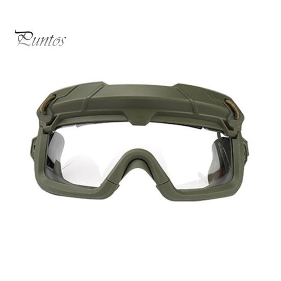 

Тактичні окуляри проти запотівання Окуляри проти подряпин Окуляри 2 режими Захисні окуляри для страйкболу Пейнтбол Полювання Туризм зелений