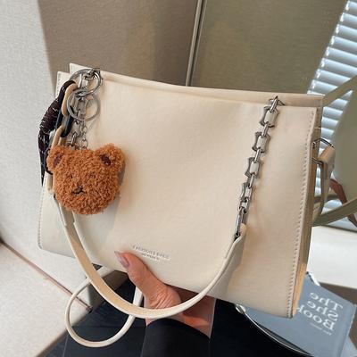 Large Capacity Commuter Tote Bag 2025 Summer New High-end Texture Underarm Bag Fashionable and Versatile Shoulder Bag