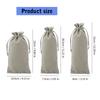 Multiuse Drawstring Bag Scratchproof and Dustproof Jewelry Storage Pouch for Travel Home Small Item Storage