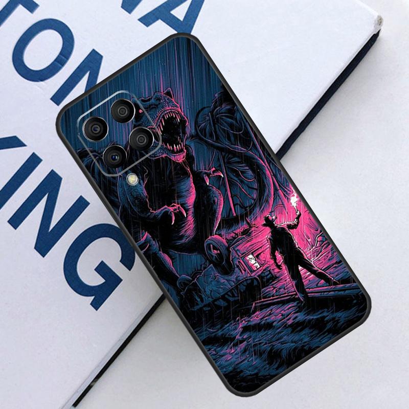 Jurassic Dinosaur World For Samsung Galaxy M21 M11 M31 M13 M33 M35 M53 M55 M15 M14 M34 M54 M12 M32 M52 M06 M16 Case