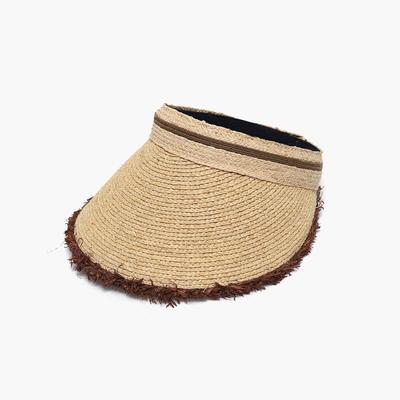 Women's Summer Vacation Look Raffia Hat Sun Cap