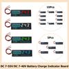 10/5/1Pcs DC 7-55V Universal Battery Charge Indicator Panel LED Indicator Acid Battery Lithium Battery Voltage Charge Indicator